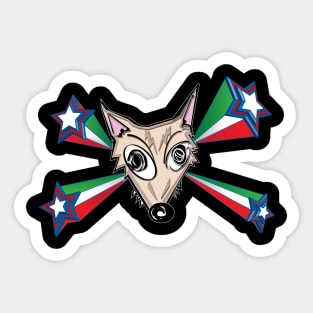 Crazy Chihuaha Sticker